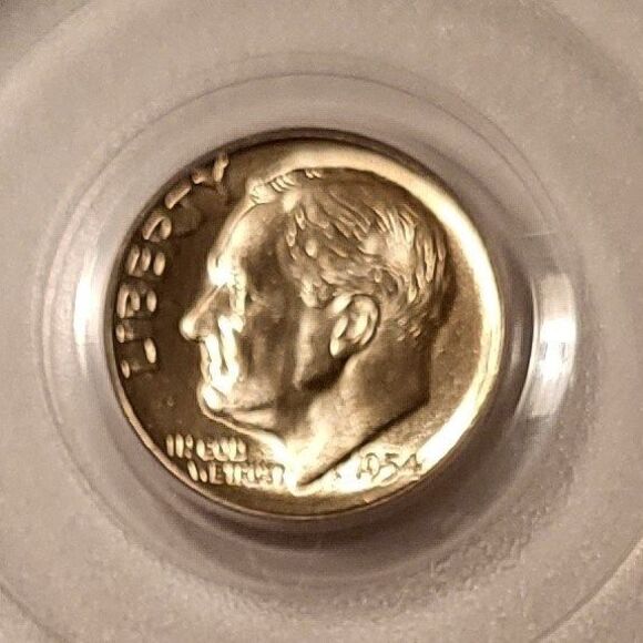 1954 S Roosevelt Dime MS66 PCGS - Picture 3 of 4